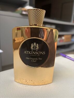 Her Majesty The Oud Gold Fragrance Bottle